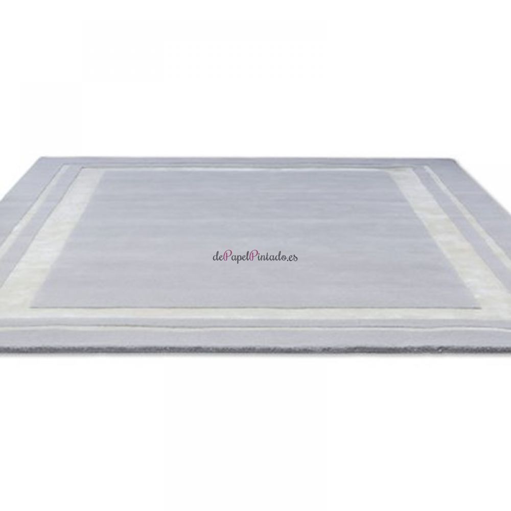 Alfombra LAURA ASHLEY LANA Y VISCOSA REDBROOK SILVER 140X200-2